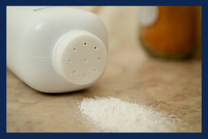 Spilled Talcum Powder