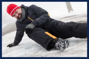 Slip and fall on ice and snow