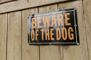Beware of Dog - Dog Bite Lawyer