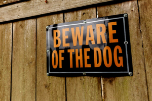 Beware of Dog - Dog Bite Lawyer